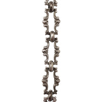 Chain BR02-W Vintage Chandelier Chain with Welded Brass links and Round Joining links, Antique Brass