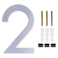 [Number AC101] Acrylic Modern Floating House Number - 3Inch, 6 Inch, 8 Inch