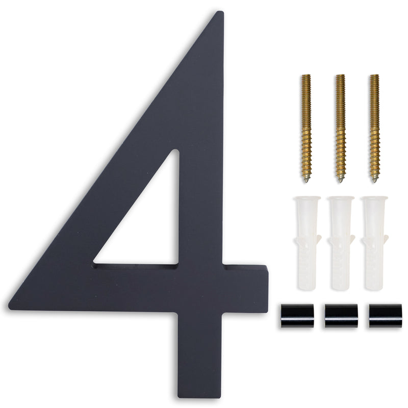 [Number AC101] Acrylic Modern Floating House Number - 3Inch, 6 Inch, 8 Inch