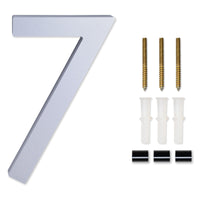 [Number AC101] Acrylic Modern Floating House Number - 3Inch, 6 Inch, 8 Inch