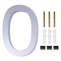 [Number AC101] Acrylic Modern Floating House Number - 3Inch, 6 Inch, 8 Inch