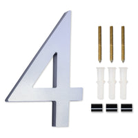 [Number AC101] Acrylic Modern Floating House Number - 3Inch, 6 Inch, 8 Inch