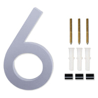 [Number AC101] Acrylic Modern Floating House Number - 3Inch, 6 Inch, 8 Inch