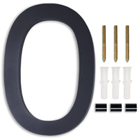 [Number AC101] Acrylic Modern Floating House Number - 3Inch, 6 Inch, 8 Inch