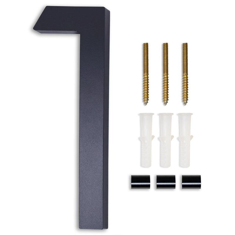 [Number AC101] Acrylic Modern Floating House Number - 3Inch, 6 Inch, 8 Inch