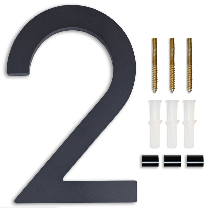 [Number AC101] Acrylic Modern Floating House Number - 3Inch, 6 Inch, 8 Inch