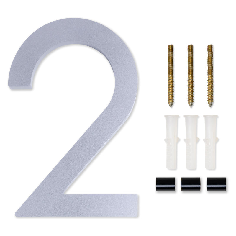 [Number AC101] Acrylic Modern Floating House Number - 3Inch, 6 Inch, 8 Inch