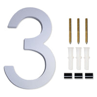 [Number AC101] Acrylic Modern Floating House Number - 3Inch, 6 Inch, 8 Inch