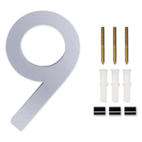 [Number AC101] Acrylic Modern Floating House Number - 3Inch, 6 Inch, 8 Inch
