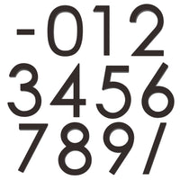 [Number AC101] Acrylic Modern Floating House Number - 3Inch, 6 Inch, 8 Inch