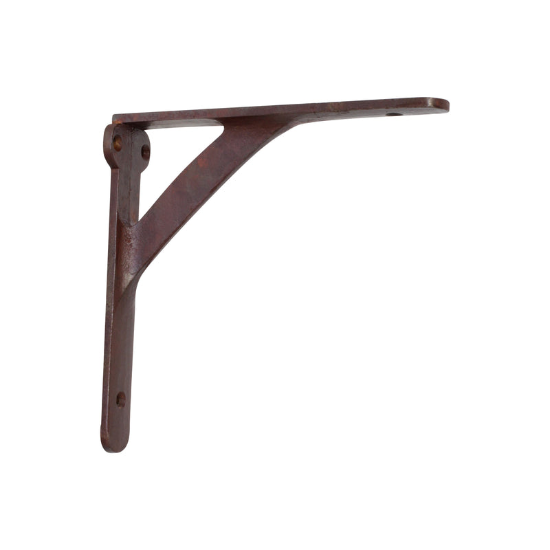 Cottage Bracket IR7901 Rustic Shelf Bracket, Antique Brass