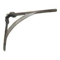Cottage Bracket IR7901 Rustic Shelf Bracket, Antique Brass