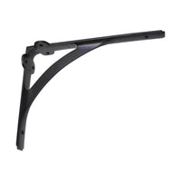Cottage Bracket IR7901 Rustic Shelf Bracket, Antique Brass