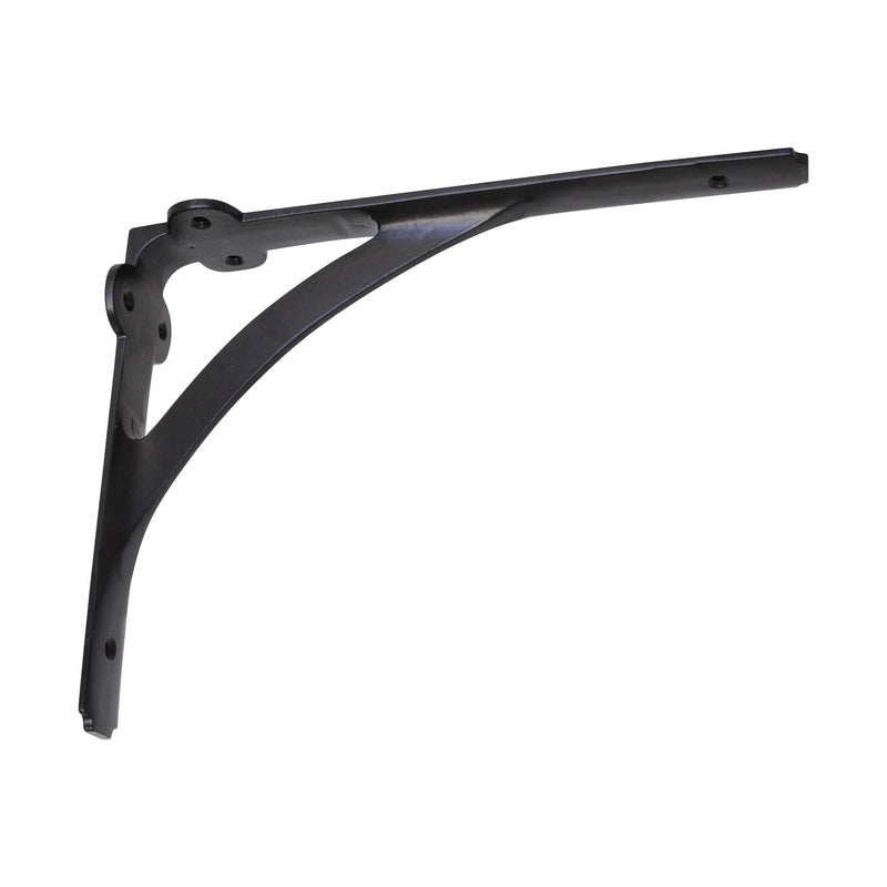 Cottage Bracket IR7901 Rustic Shelf Bracket, Antique Brass