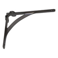 Cottage Bracket IR7901 Rustic Shelf Bracket, Antique Brass