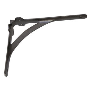 Cottage Bracket IR7901 Rustic Shelf Bracket, Antique Brass