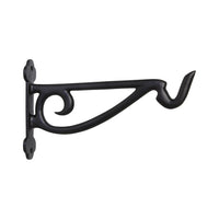 Hanging Planter Bracket IR8002 Classic Planter Bracket, Black