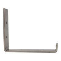 J Bracket IR810J Modern, Heavy Duty Shelf Bracket, Antique Brass