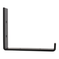 J Bracket IR810J Modern, Heavy Duty Shelf Bracket, Antique Brass