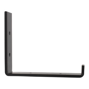 J Bracket IR810J Modern, Heavy Duty Shelf Bracket, Antique Brass