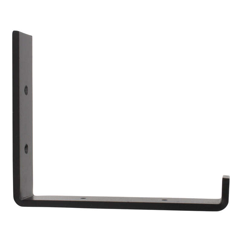 J Bracket IR810J Modern, Heavy Duty Shelf Bracket, Antique Brass