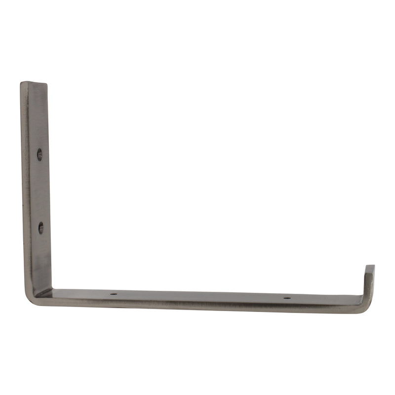 J Bracket IR810J Modern, Heavy Duty Shelf Bracket, Antique Brass
