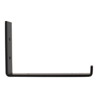 J Bracket IR810J Modern, Heavy Duty Shelf Bracket, Antique Brass