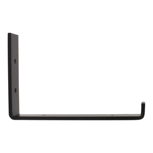 J Bracket IR810J Modern, Heavy Duty Shelf Bracket, Antique Brass