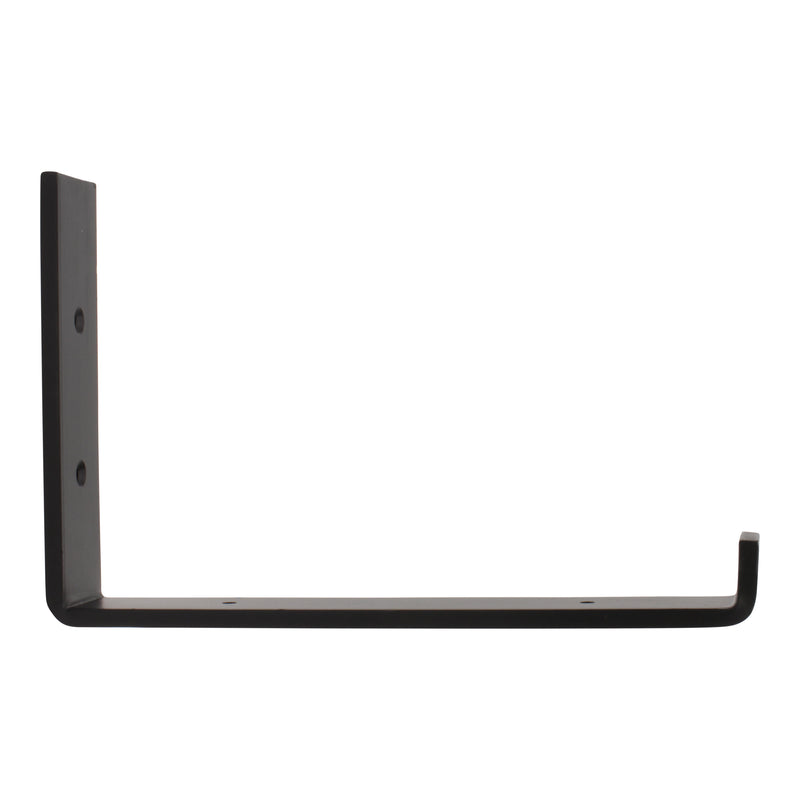 J Bracket IR810J Modern, Heavy Duty Shelf Bracket, Antique Brass