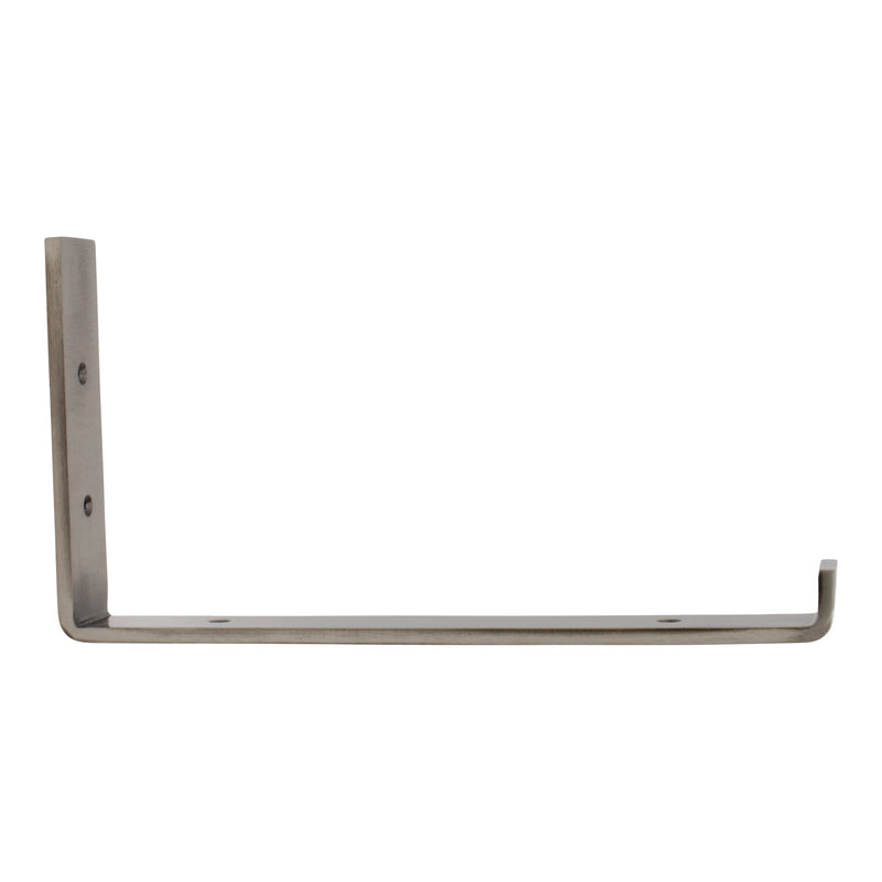 J Bracket IR810J Modern, Heavy Duty Shelf Bracket, Antique Brass