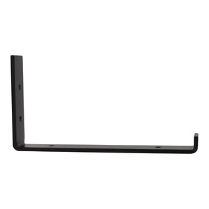J Bracket IR810J Modern, Heavy Duty Shelf Bracket, Antique Brass