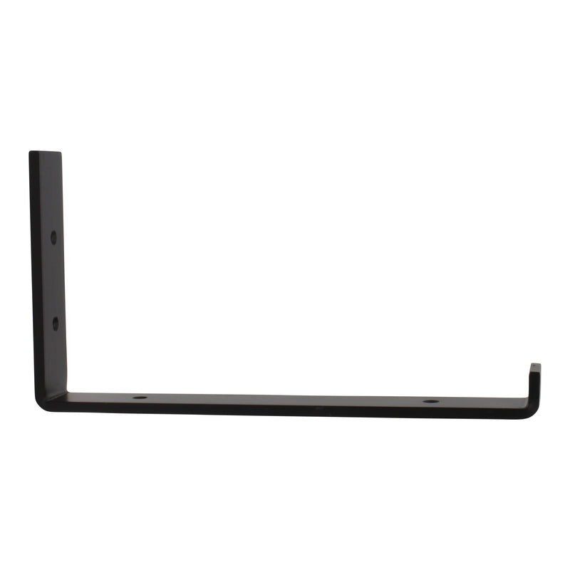J Bracket IR810J Modern, Heavy Duty Shelf Bracket, Antique Brass