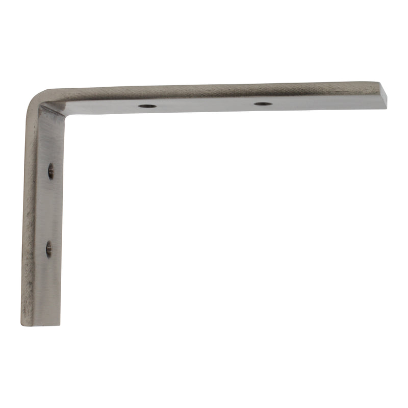 L Bracket IR810L Modern, Heavy Duty Shelf Bracket, Antique Brass