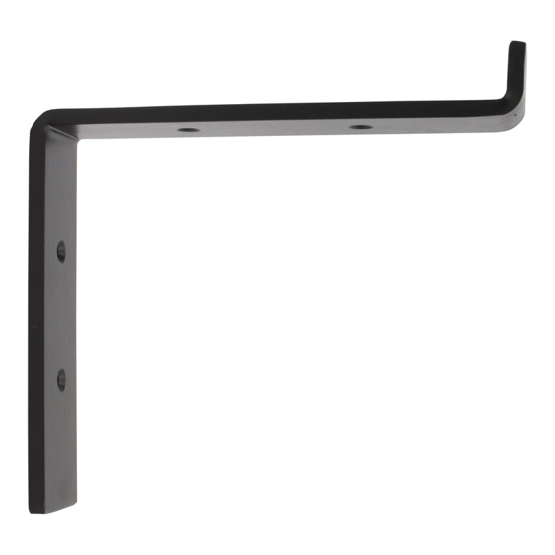 Z Bracket IR810Z Modern, Heavy Duty Shelf Bracket, Antique Brass