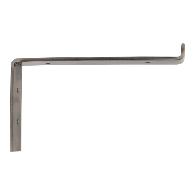 Z Bracket IR810Z Modern, Heavy Duty Shelf Bracket, Antique Brass