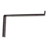 Z Bracket IR810Z Modern, Heavy Duty Shelf Bracket, Antique Brass