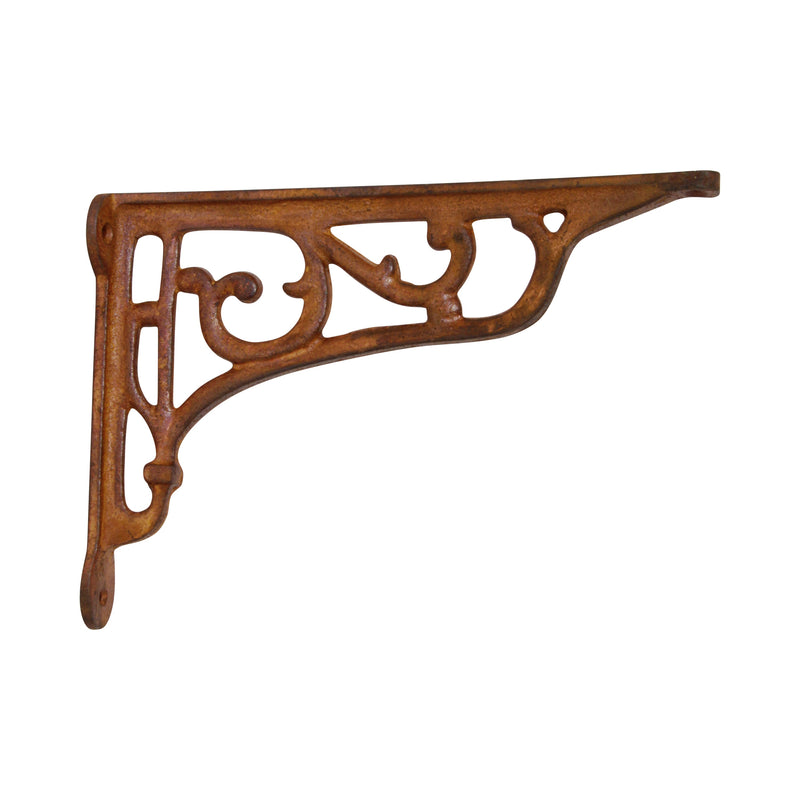 Vineyard Bracket IR8203 Rustic Shelf Bracket, Black