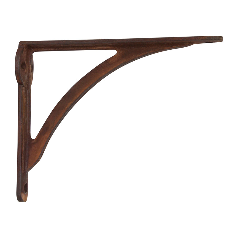 Sleek Bracket IR8207 Modern Shelf Bracket, Antique Brass