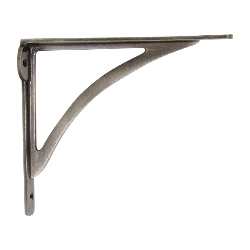 Sleek Bracket IR8207 Modern Shelf Bracket, Antique Brass