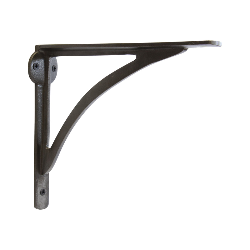 Sleek Bracket IR8207 Modern Shelf Bracket, Antique Brass