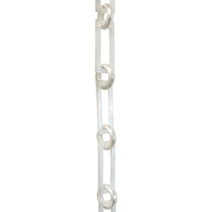 Chain BR01-U Rectangle Chandelier Chain with Unwelded Brass links and Round Joining links, Antique Brass
