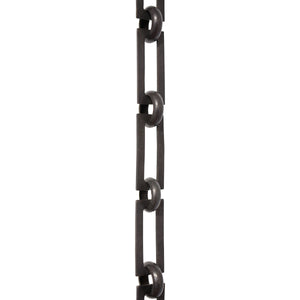Chain BR01-U Rectangle Chandelier Chain with Unwelded Brass links and Round Joining links, Antique Brass