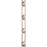 Chain BR01-U Rectangle Chandelier Chain with Unwelded Brass links and Round Joining links, Antique Brass