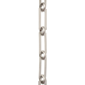 Chain BR01-U Rectangle Chandelier Chain with Unwelded Brass links and Round Joining links, Antique Brass
