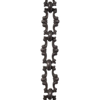 Chain BR02-W Vintage Chandelier Chain with Welded Brass links and Round Joining links, Antique Brass