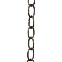 Chain BR06-U Loop Chandelier Chain with Unwelded Brass links, Antique Brass