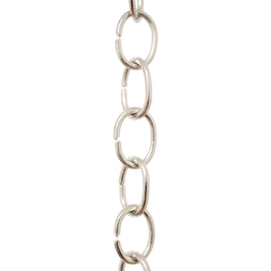Chain BR06-U Loop Chandelier Chain with Unwelded Brass links, Antique Brass
