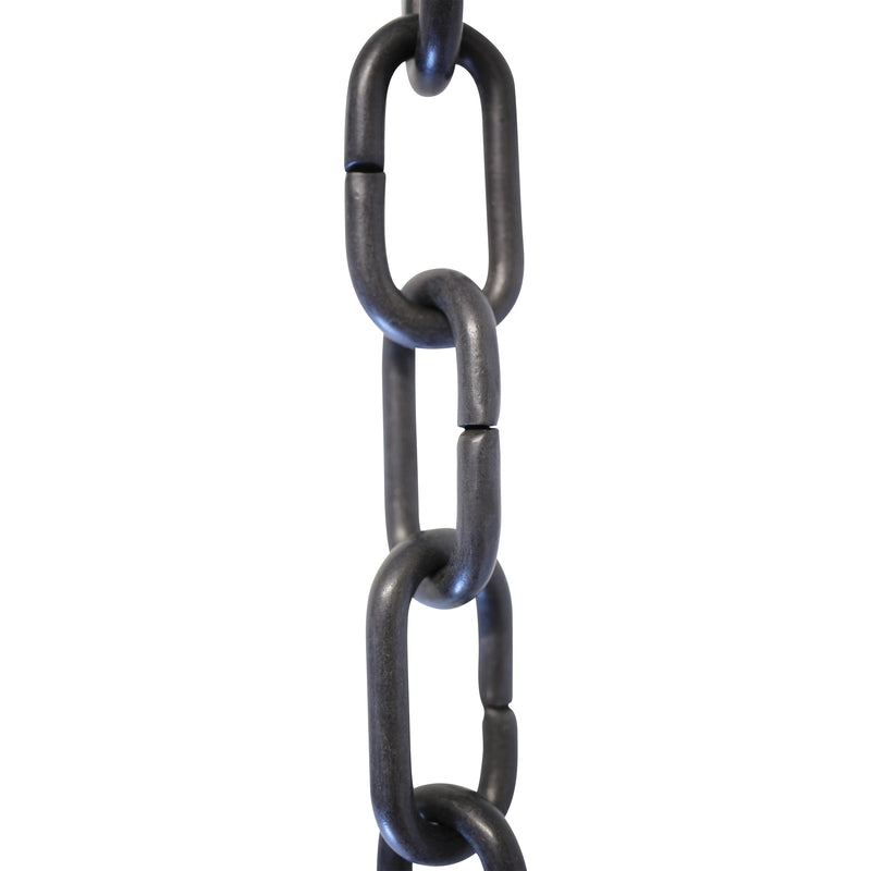 Chain BR07-U Standard Link, Coil Chandelier Chain with Unwelded Brass links, Antique Brass