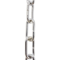 Chain BR07-U Standard Link, Coil Chandelier Chain with Unwelded Brass links, Antique Brass