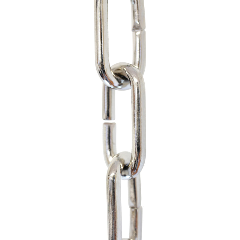 Chain BR07-U Standard Link, Coil Chandelier Chain with Unwelded Brass links, Antique Brass
